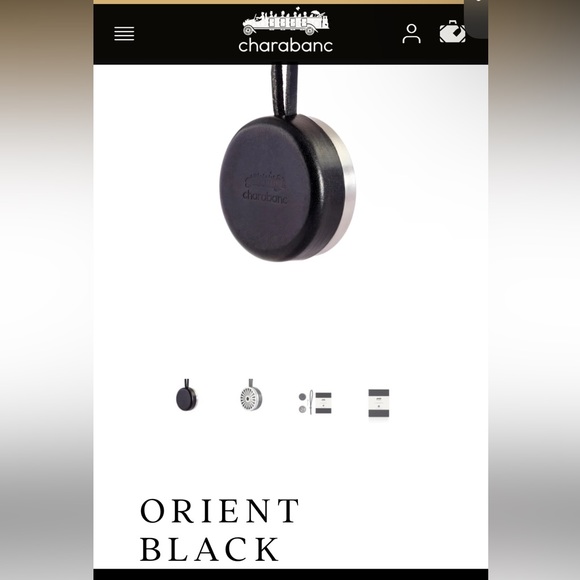 Charabanc Orient Black Car Fragrance diffuser - Picture 5 of 8